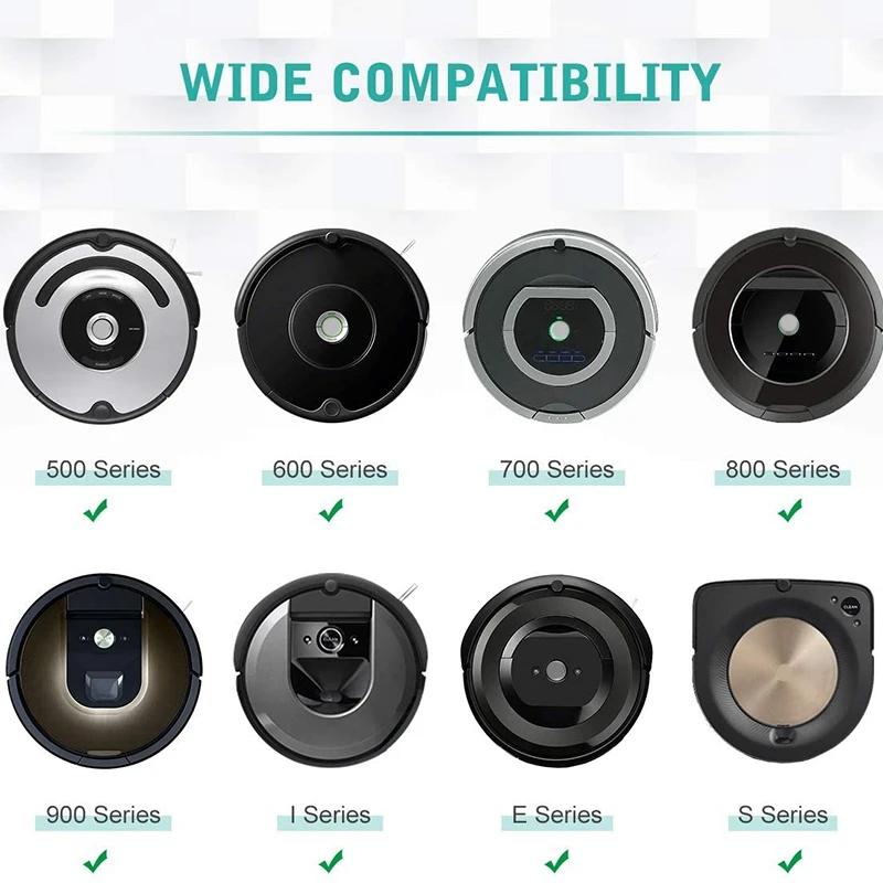 Для iRobot Roomba I7 E5 E6 500 600 700 800 900 Серии Противоскользящие Аксессуары для iRobot Roomba Запасное Переднее Колесо и ШиныСкин