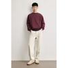 H M Loose Fit sweatsHirt Burgundy