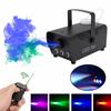 Fog/Smoke Machine W/ Remote RGB LED DJ Thrower DJ Party Family Ball Leisure Parties Light 500W Smoke Thrower