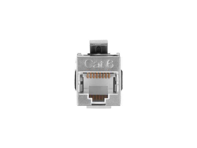 Lanberg Keystone Connector RJ45 socket -> RJ45 FTP cat.6 90 network connector