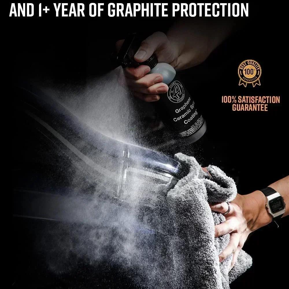 УФ-графеновое керамическое распылительное покрытие True Graphene Spray Tracer Technology Автомобильный восковой полироль или верхнее покрытие Полимерный герметик для краски для автомобиля