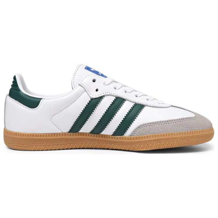 adidas Кроссовки унисекс Samba OG White Collegiate Green Gum Cloud-White IE3437