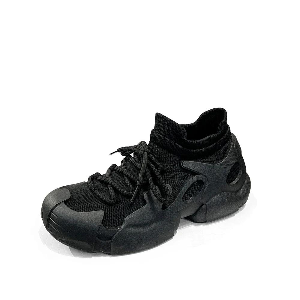 Мода 2024 года, осень, женская вулканизированная обувь, плоская, сетка, противоскользящая, для женщин, легкие повседневные женские кроссовки на платформе со шнуровкой