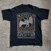 Led Zeppelin 1975 Madison Square Garden Унисекс Черная Футболка Размер S-5XL Унисекс Футболка