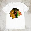 Футболка унисекс с логотипом Chicago Blackhawks, все размеры, мужская футболка JJ5285
