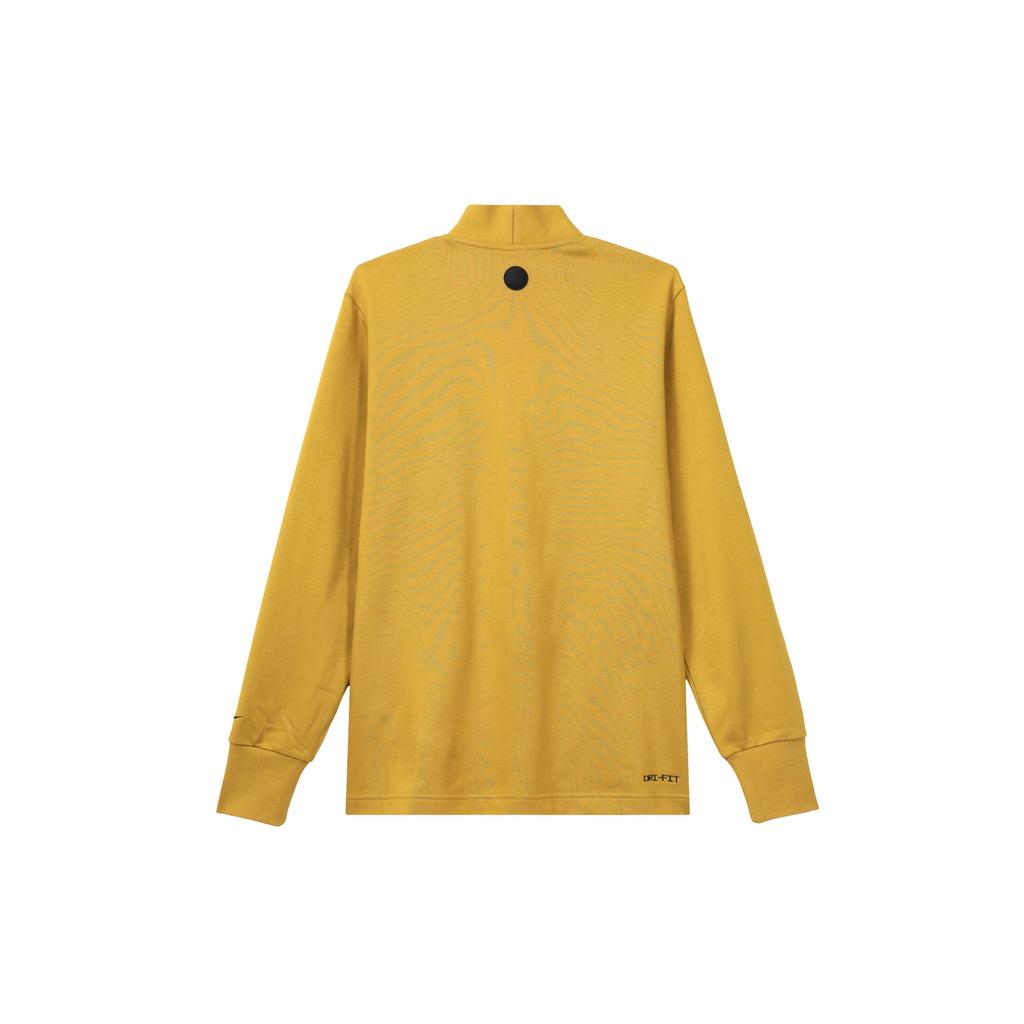 Nike Dri-FIT Standard Issue Однотонный вязаный кардиган с длинным рукавом Мужские кардиганы Медный FB5465-716