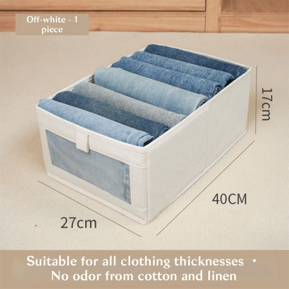 Fabric Fabric Storage Bag Foldable Sorting Storage Box New Folding Storage Baskets