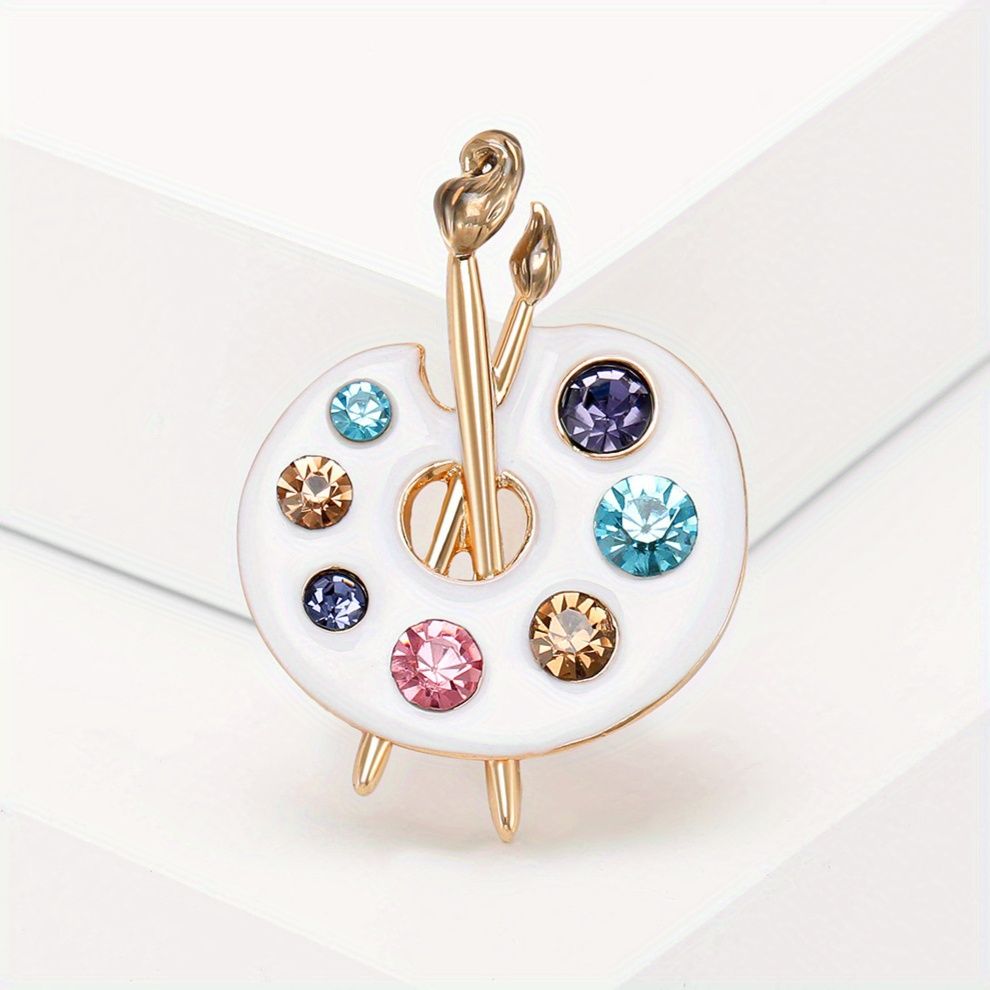 Леденец с кисточкой из страз, забрызганный маслом, Европейская и американская трансграничная маска, Брошь для балета