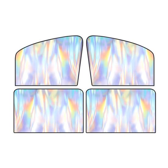 1/4 шт. солнцезащитные шторы на окна автомобиля, магнитные детские шторы на заднее окно для защиты от ультрафиолета, дышащая сетка, солнцезащитные шторы, складные шторы для большинства транспортных средств