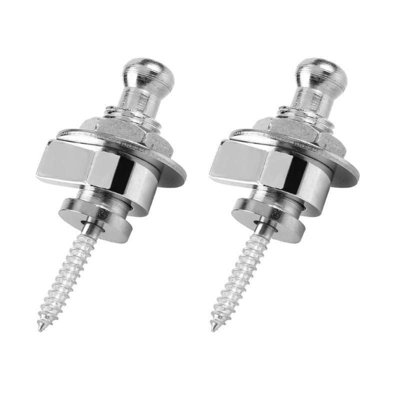 2 шт./компл. Ремешкодержатель для гитарного ремня Ремешковый замок Кнопка для всех ремней для акустических, электро- и бас-гитар 3 цвета Guitarra