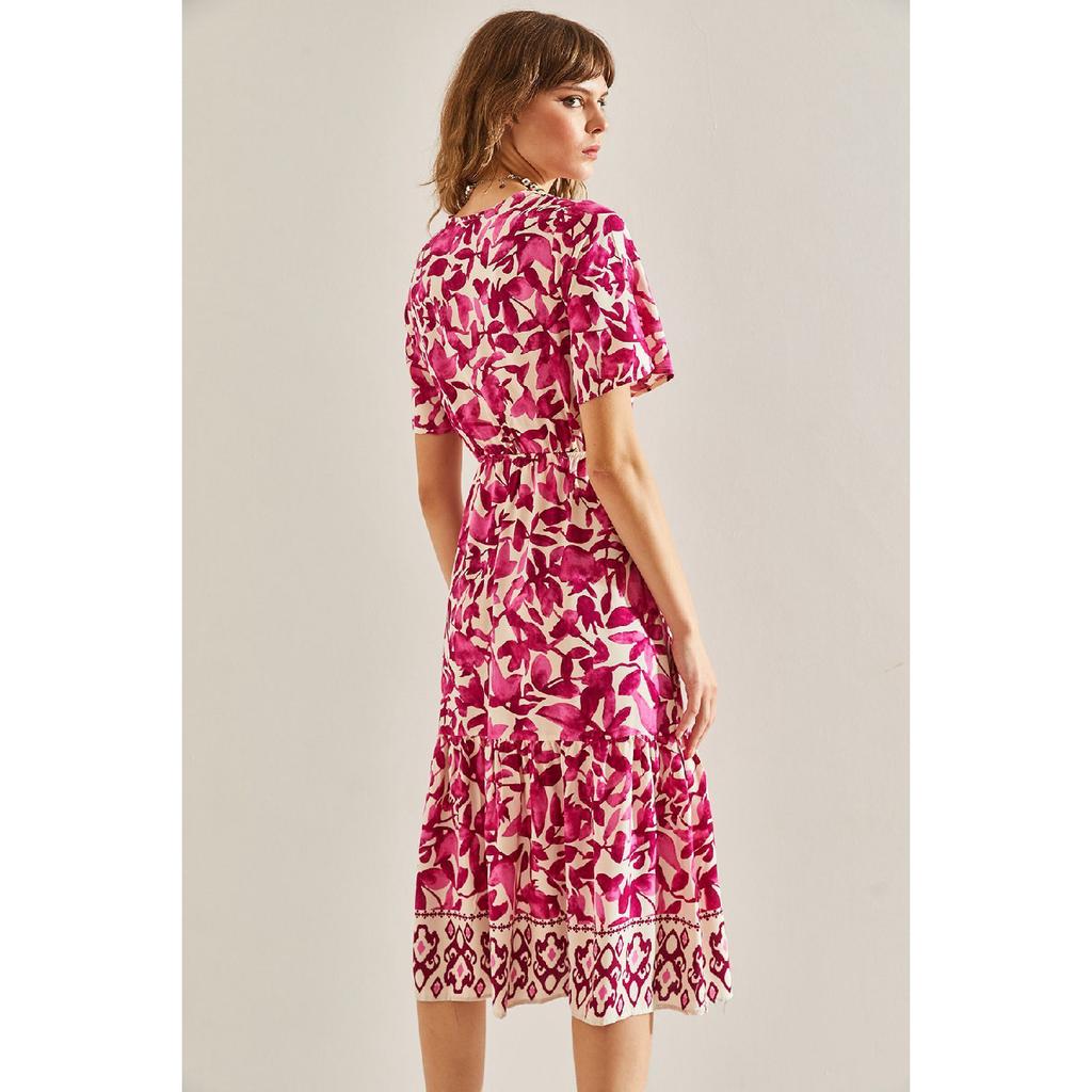 Женская юбка со сборками и рюшами на талии, с запахом на талии, платье 60251147