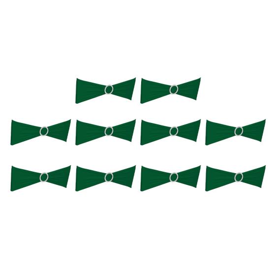 10Pcs Chair Back Flower Elastic Wrinkle-Resistant Chair Cover No-tie Chair Back Sleeve Hotels Weddings Decor