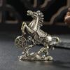 Зодиак Лошадь Зодиак Статуя Лошади Маленькая Лошадь Металлические Украшения Креативные Фигурки Лошадей Подарки
