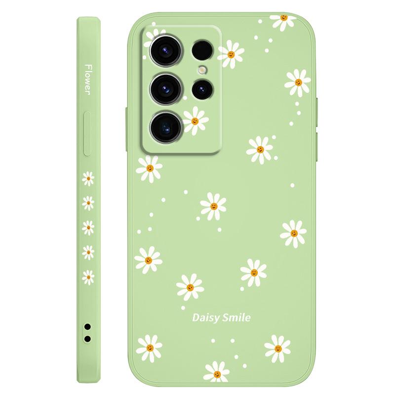 Чехол с ромашкой для Samsung Galaxy S25 S24 S23 S22 S21 S20 S10 S10E Ultra Plus FE Note 20 Ultra Plus
