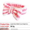 European & American Bow Flannel Hair Band - Wide Edge, Women's Face Wash Headband