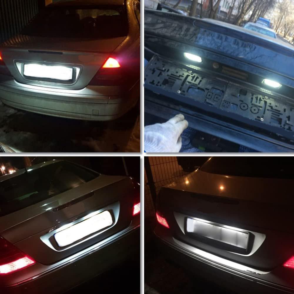 LED License Plate Light A2118200756 for Mercedes C-Class E-Class