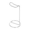 Metallic Iron Headphone Stand Polished Surface Stable Non-Slip Base Ideal for Audio Enthusiast Studio Office Use