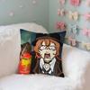 Милые наволочки для подушек с рисунком Чуи из аниме Bungo Stray Dogs, чехол для подушки, подходит для дивана, спальни, автомобиля