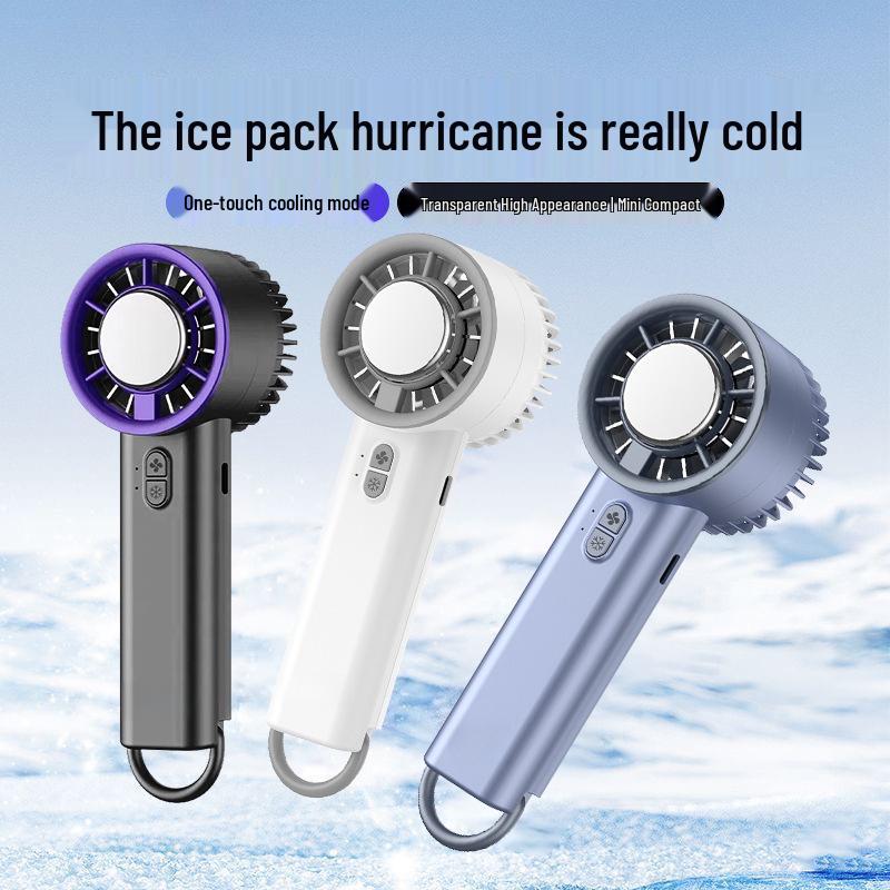 Mini USB Rechargeable Handheld Cooling Fan with Strong Wind Technology