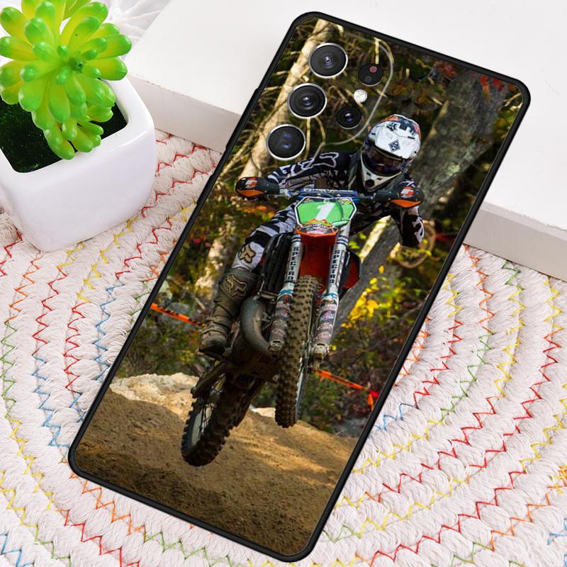 Чехол для телефона Samsung Galaxy note 10 pro S26 Ultra S23 S24 FE S25 S21 S22 PLUS с рисунком Dirt MX Bike Motocross, противоударный