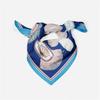 Silk Scarf Women Rope Print Square Scarves Wraps Bandana Small Hijab Foulards Lady Tie Headband Neckerchief 53CM