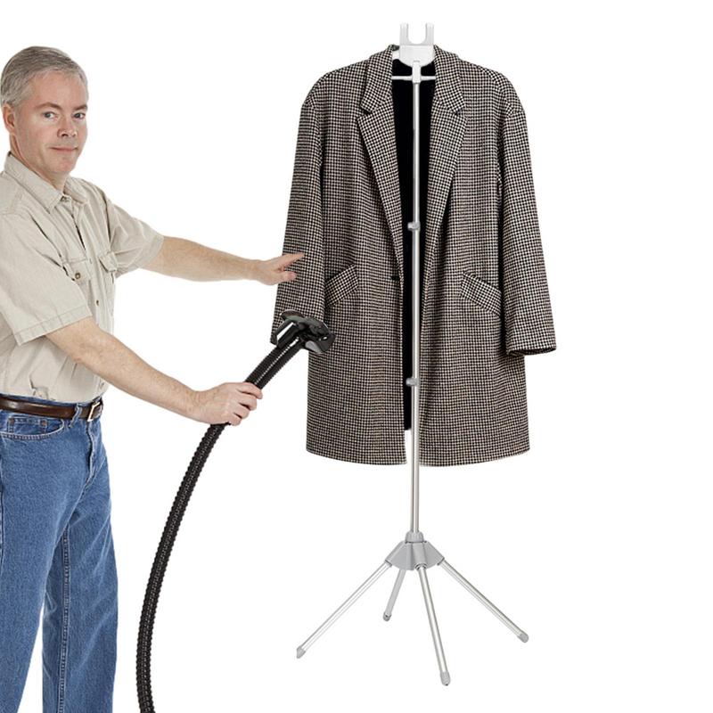 160 см регулируемая стойка для отпаривателя для одежды телескопическая вертикальная стойка для глажки тканей ручной держатель для отпаривания