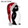 Christmas Animal Brooch Cute Penguin Corsage for Women Kids Clothes Hat Pin Christmas Winter