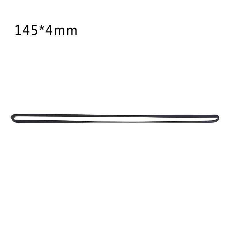 Ремень проигрывателя, резиновый плоский приводной ремень для проигрывателя пластинок, проигрывателя Walkman, DVD, CD-ROM, повторителя шириной 4 мм