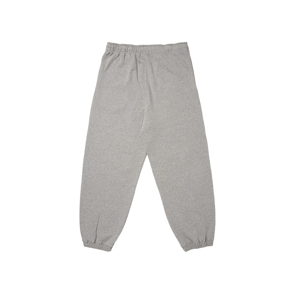 FRAME OFF Double-Fleece Applique Sweat Jogger Pants_Gray