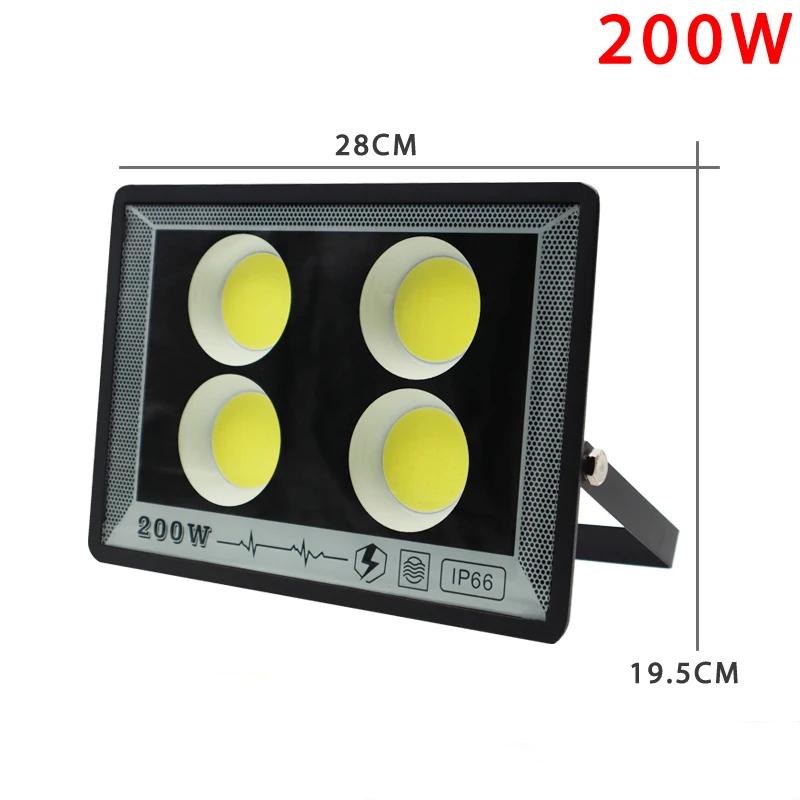 NEW 50/100W/200W/300W/400W/500W LED Floodlights Spotlight IP65 Waterproof Lamps Led Outdoor Flood Light Garden Street Lamps HOT