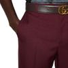 Gucci FW24 Повседневные брюки мужские Бордовый 793801-Z7AFT-2306