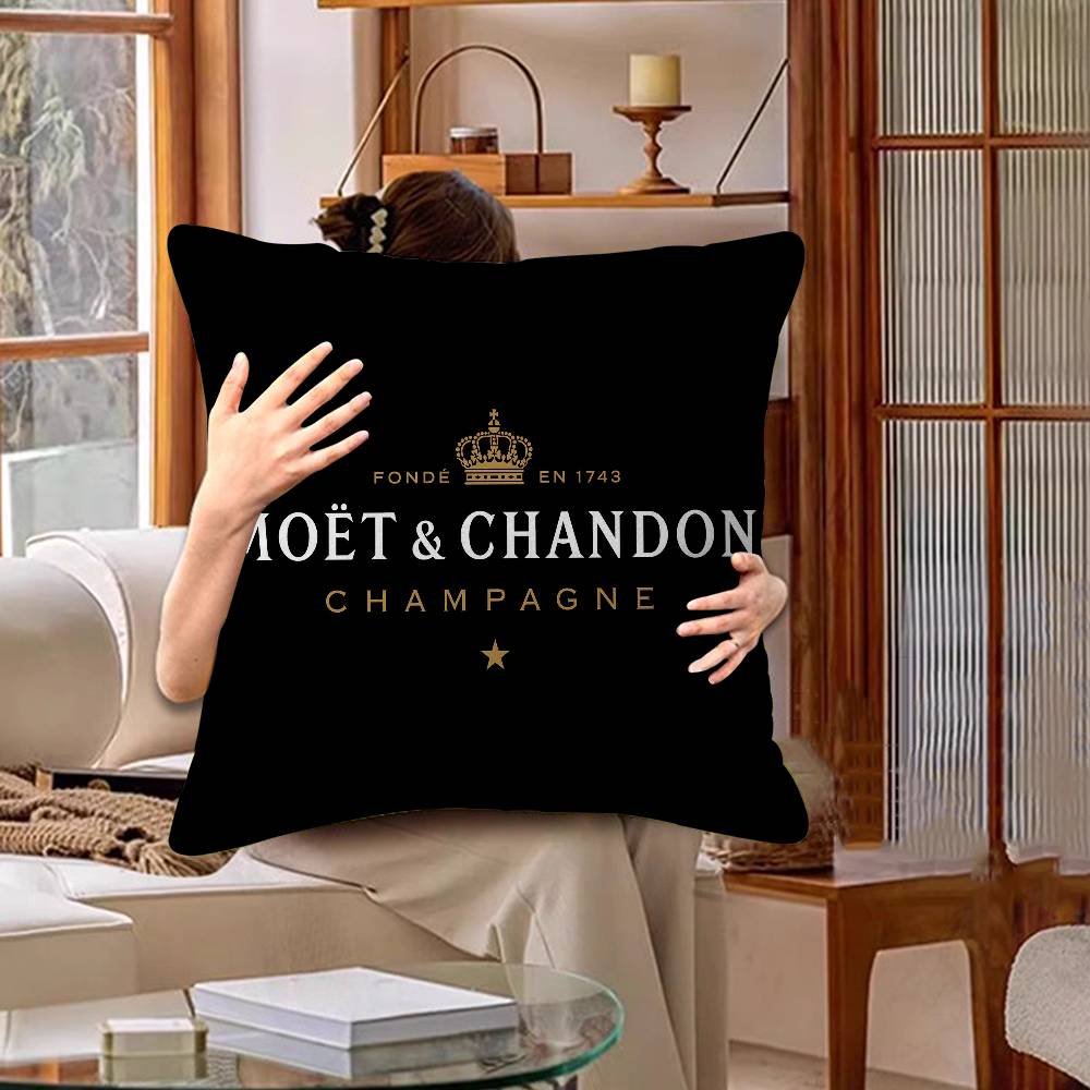 Бренд M-Moet C-Chandon роскошный Наволочка мультфильм Подарок Чехол для подушки Спальня Дом Диван Стул Сиденье Декор Наволочка
