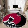 1pc Batmask Moonlight Office Round Area Rug, Under Office Chairs Bedroom Living Room Home Decor, Room Deco, Available in Various Sizes