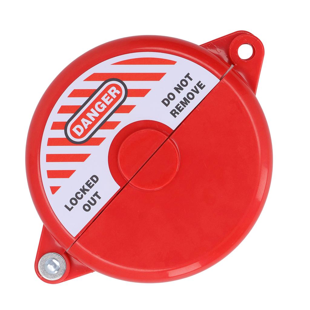 Блокиратор предохранительного клапана ABS-пластик Запорный клапан Блокирующее устройство для уличного сада 64-127 мм Шток клапана Красный