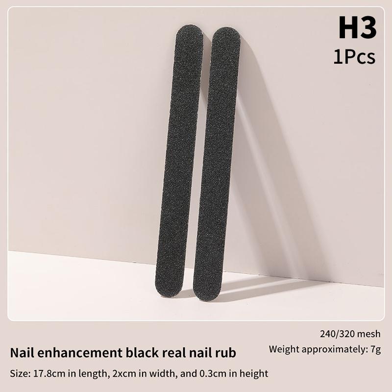 1 шт. смешанная губка для ухода за ногтями, наждачная бумага, пилочка для ногтей, двухсторонние полоски, пилочки для маникюра и дизайна ногтей, прочная мойка
