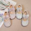 Spring and Autumn Fashion Star Rhinestone Bowknot Girls Beautiful Sandals