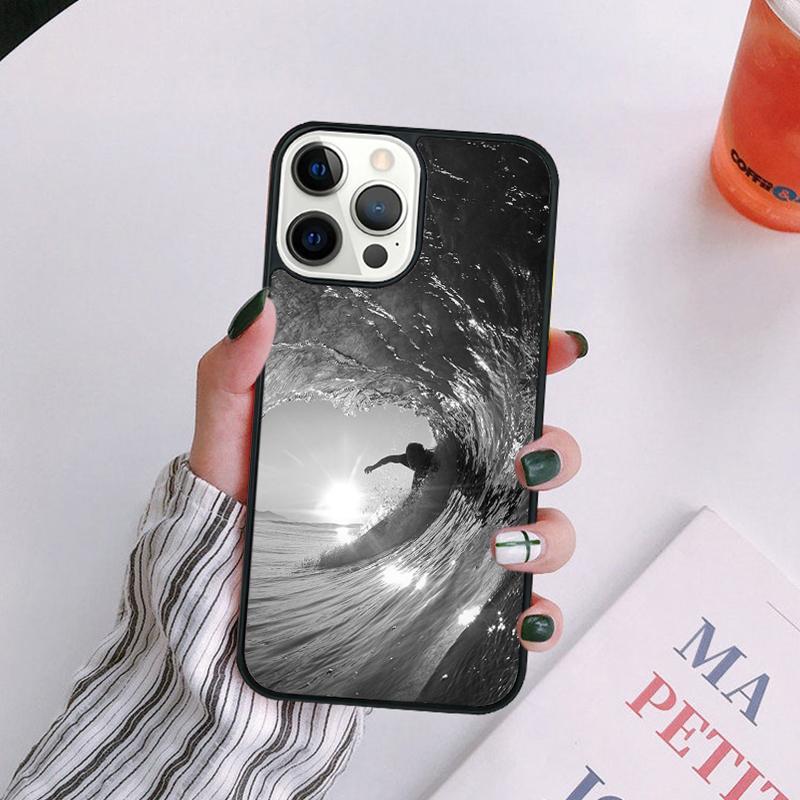 Чехол для телефона Extreme Sports Surfing для iPhone 17 Air 14 13 12 16Pro Max 15 Plus Max Защитный корпус coque