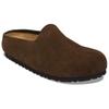 Birkenstock Амстердам Удобные Универсальные Закрытые Тапочки Унисекс Тапочки Коричневые 1032552