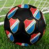 Banik Ostrava FC Soccer Ball, colorful, suitable for all ages, machine-stitched, PVC material, competition grade, durable and high bounce