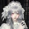 Jk Ruffled Hairband Sweet Anime Maid Cosplay Headdress Lolita Lace Headband Masquerade Headpiece