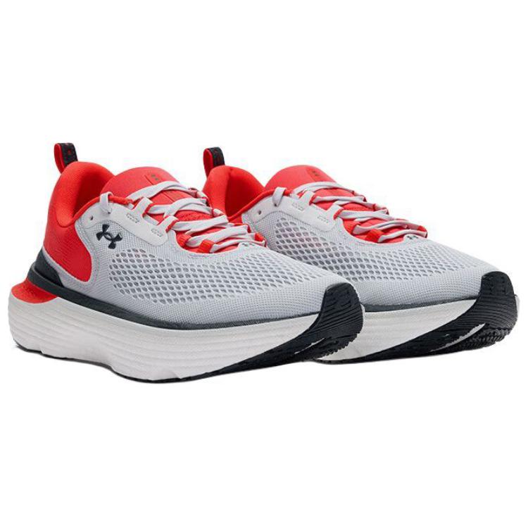 Under Armour HOVR Infinite Elite 2 Halo Grey Racer Red Men Sneakers Anthracite 3028169-019