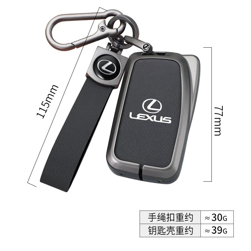Leather Car Remote Key Case Cover for Lexus Nx200 Nx300h Rx 350 450h Es350 Gs Is Ls Gs Rc F 2014 2015 2016 4 Buttons Accessories