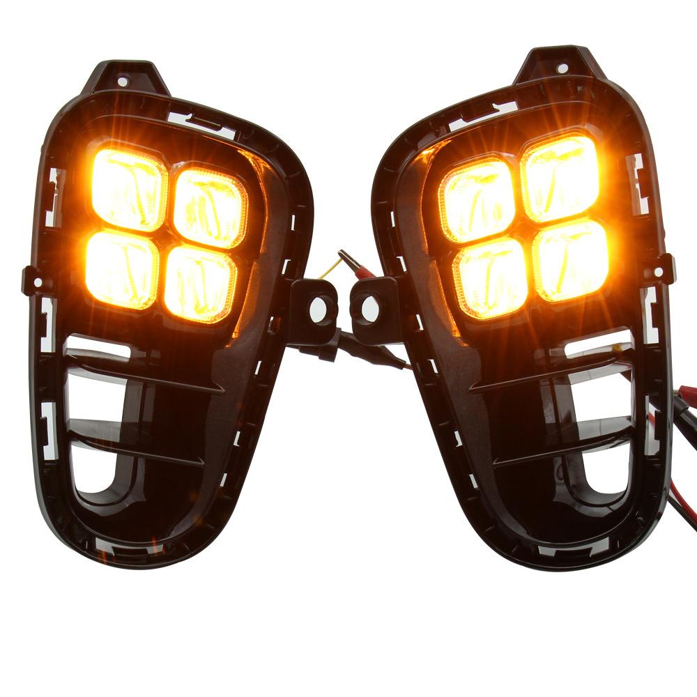 Дневной ходовой огонь для Kia RIO18-20 (правильно)