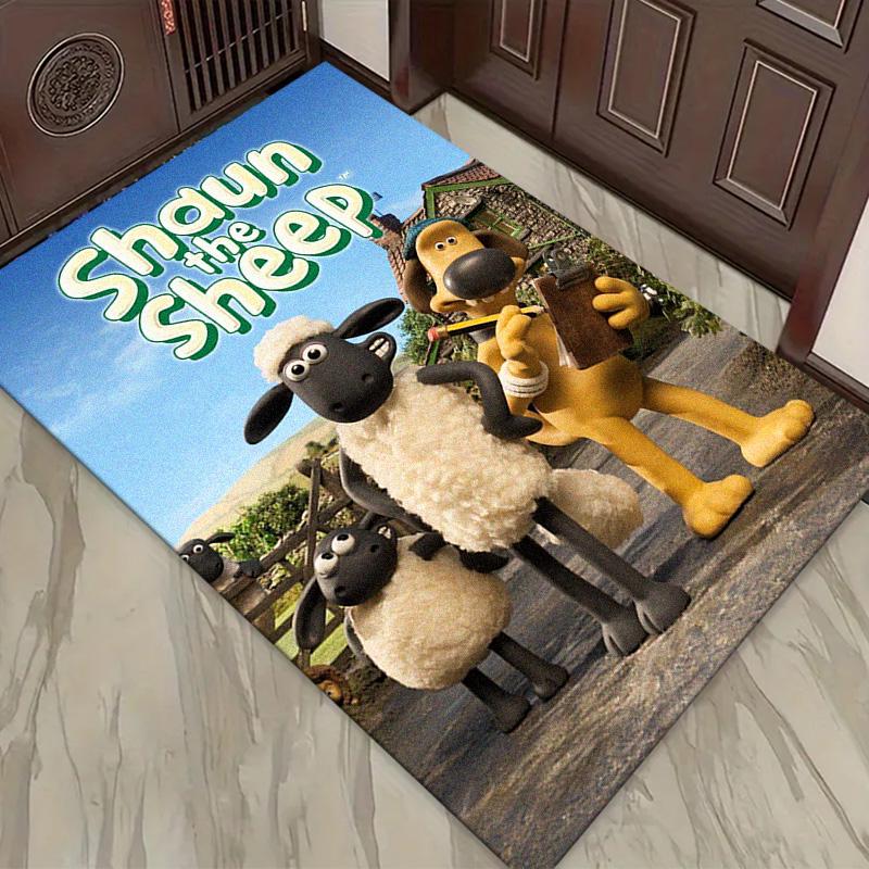 Shaun the Sheep Carpet Rug for Living Room Bedroom Home Sofa Decoration,Kids play Non-slip Floor Mat