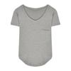 2025 Summer Women V-neck Solid T-Shirt Casual Loose Top Short Sleeve Tee Shirt