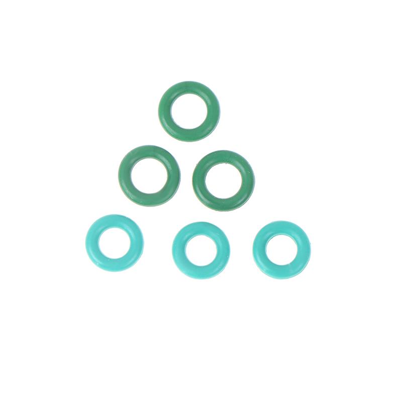 12Pcs Piezo Injector Solenoid Valve Seal Rubber Rings Washer Repair Kits For Return Oil Backflow Pipe Connector Small O-Ring