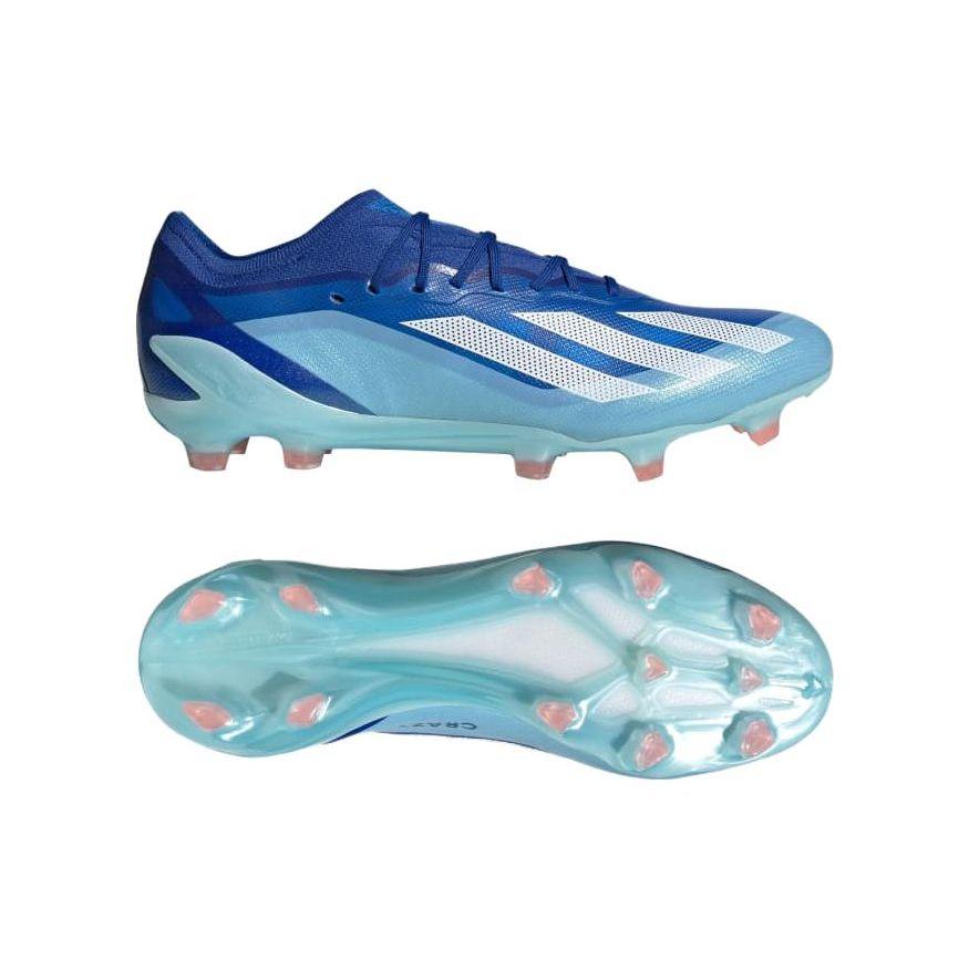 Adidas Кроссовки унисекс X Crazyfast.1 FG Marinerush Pack Синие ярко-королевские облачно-белые GY7416