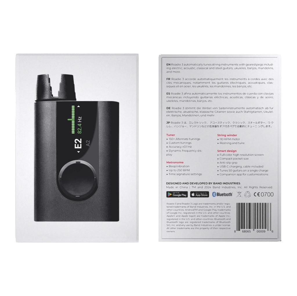 Roadie Roadie 3 Гитара Электрозаводной Автоматический Тюнер