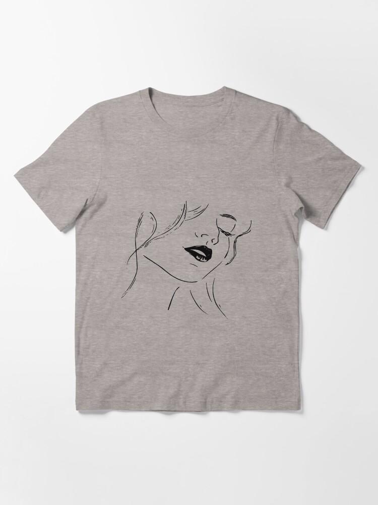 Visage visage femme t-shirt Essential T-Shirt