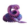 3D-печатная змея, подвижная игрушка-непоседа, фигурка, симуляция змеи, офисное настольное украшение, подарки, поделки, фигурки, миниатюры